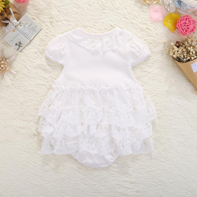 Body váy ren tầng điệu cho bé gái