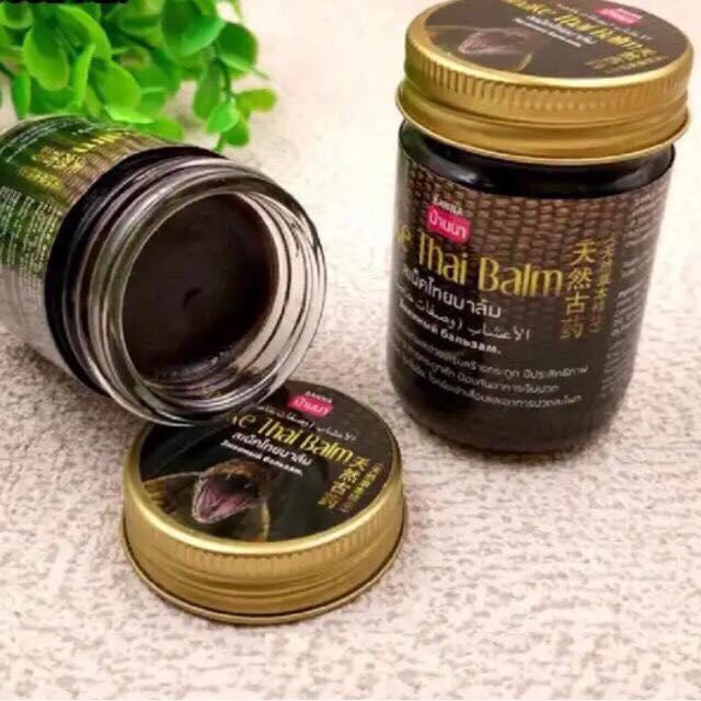 2 cao xoa bóp cù là rắn thái lan 50gr x 2