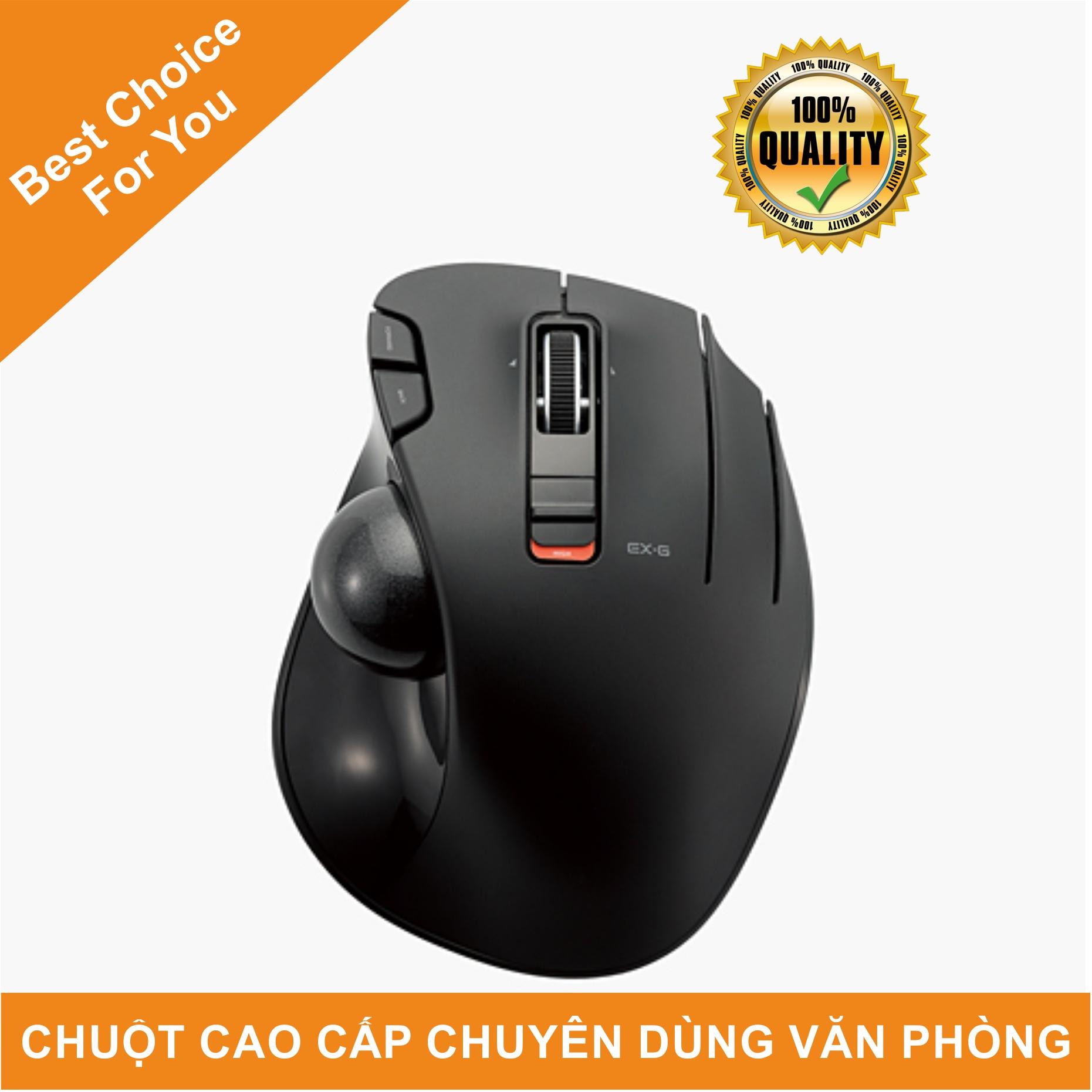 Chuột không dây cao cấp Elecom Wireless Trackball M-XT2DRBK ( đen )