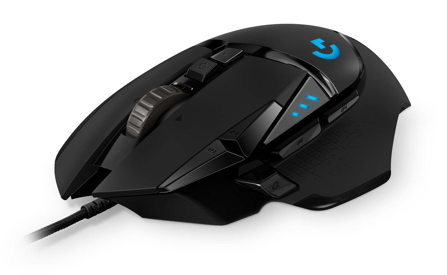 Mouse Logitech G502 Hero Gaming USB Black