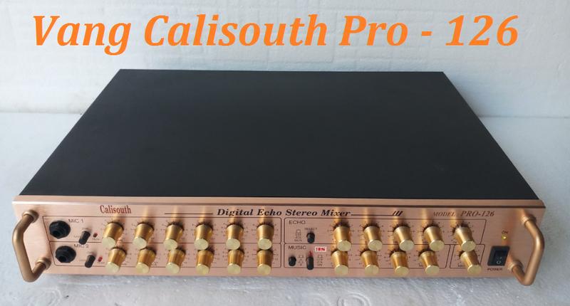 Vang cơ karaoke Calisouth Pro-126
