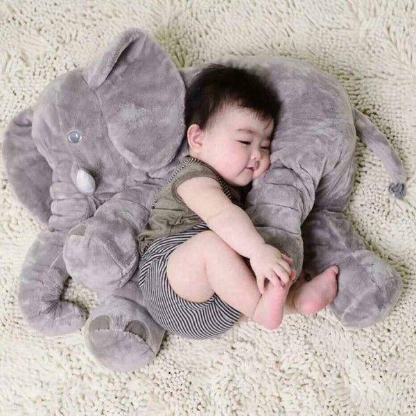 Gối ôm hình con voi cho bé