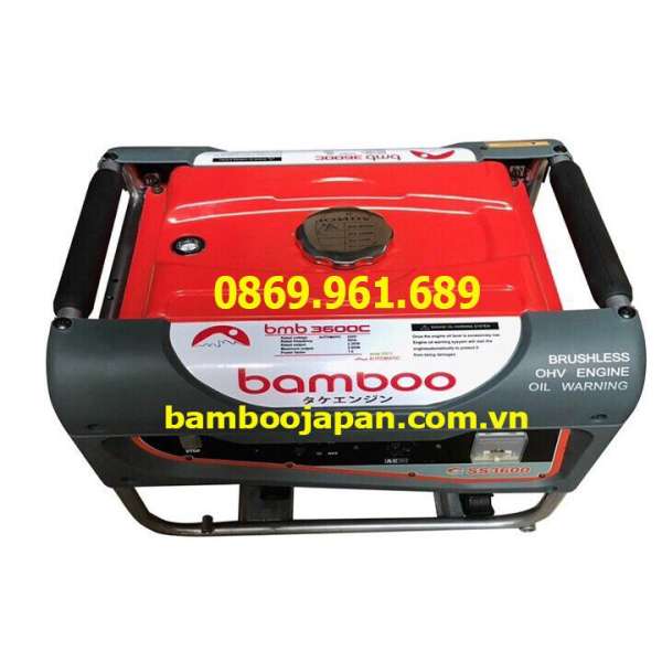 Máy phát điện Bamboo 3600C 2.5kw_xăng_giật tay