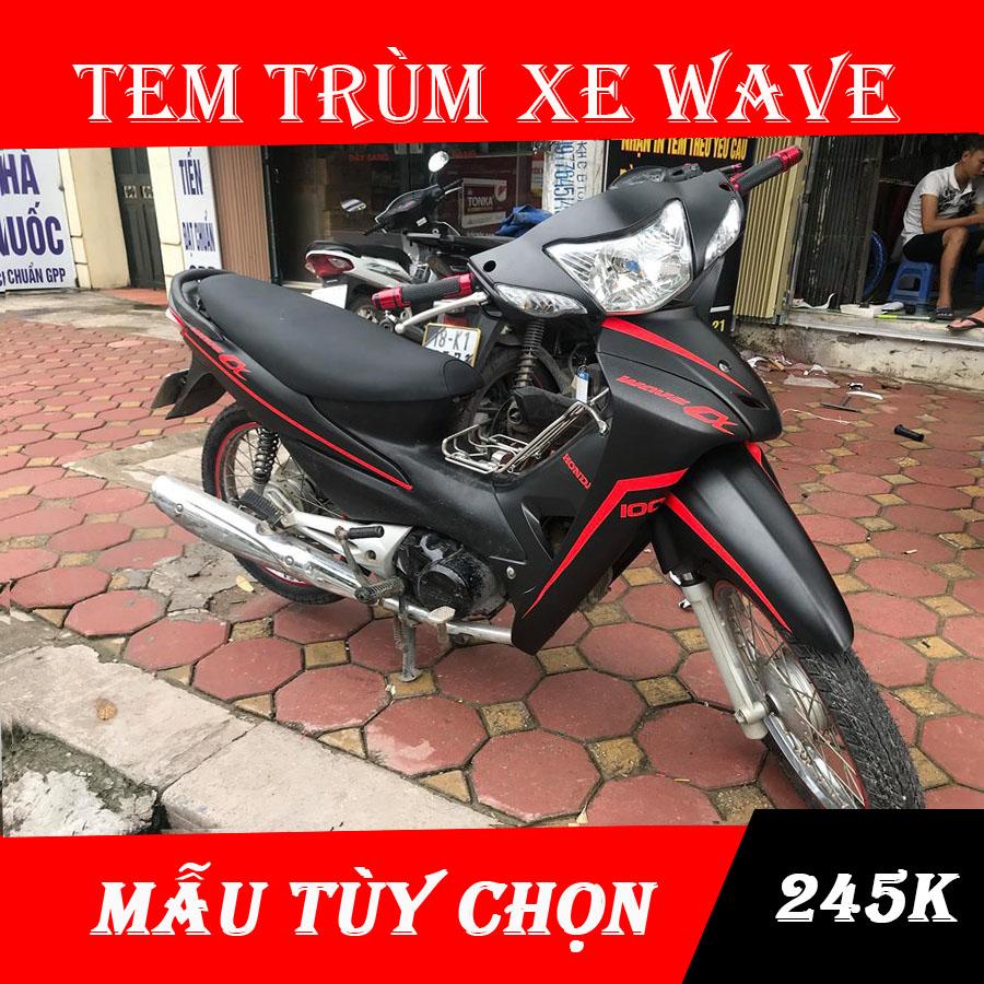 Tem trùm xe wave