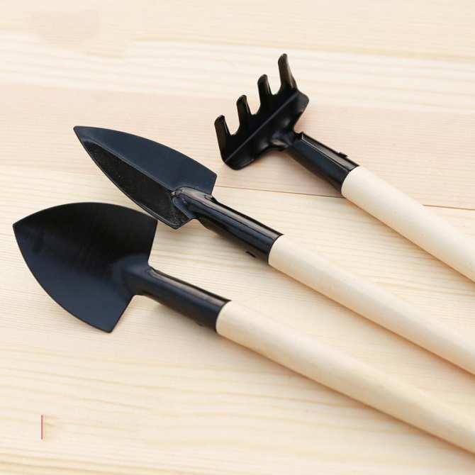⚡⚡ [SALE GIÁ RẺ] Bộ Xẻng Cào Mini trồng cây cảnh 3 Món (21cm) FUNO