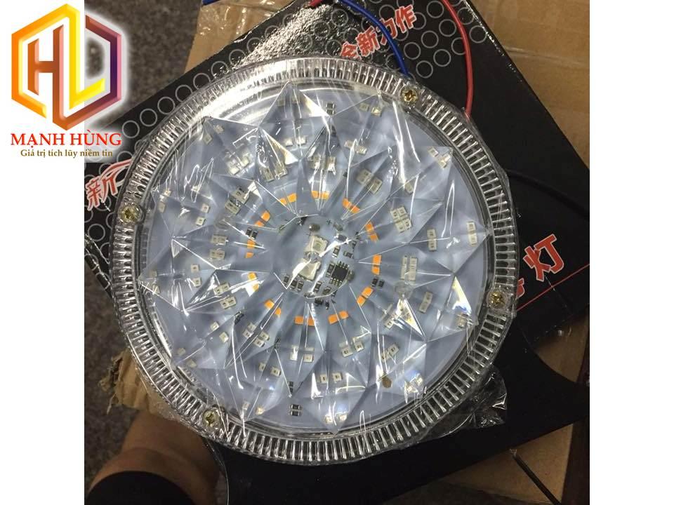 Led Trang trí nhấp nháy tròn có video
