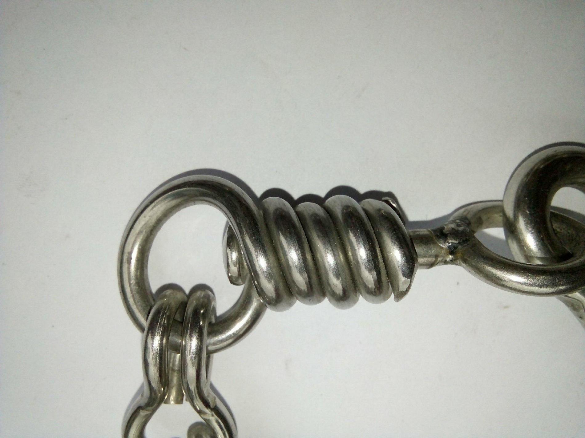 Xích inox kèm dây đeo cổ cho chó to