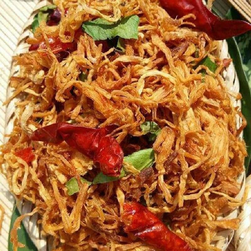 1Kg Khô Gà Cay Lá Chanh
