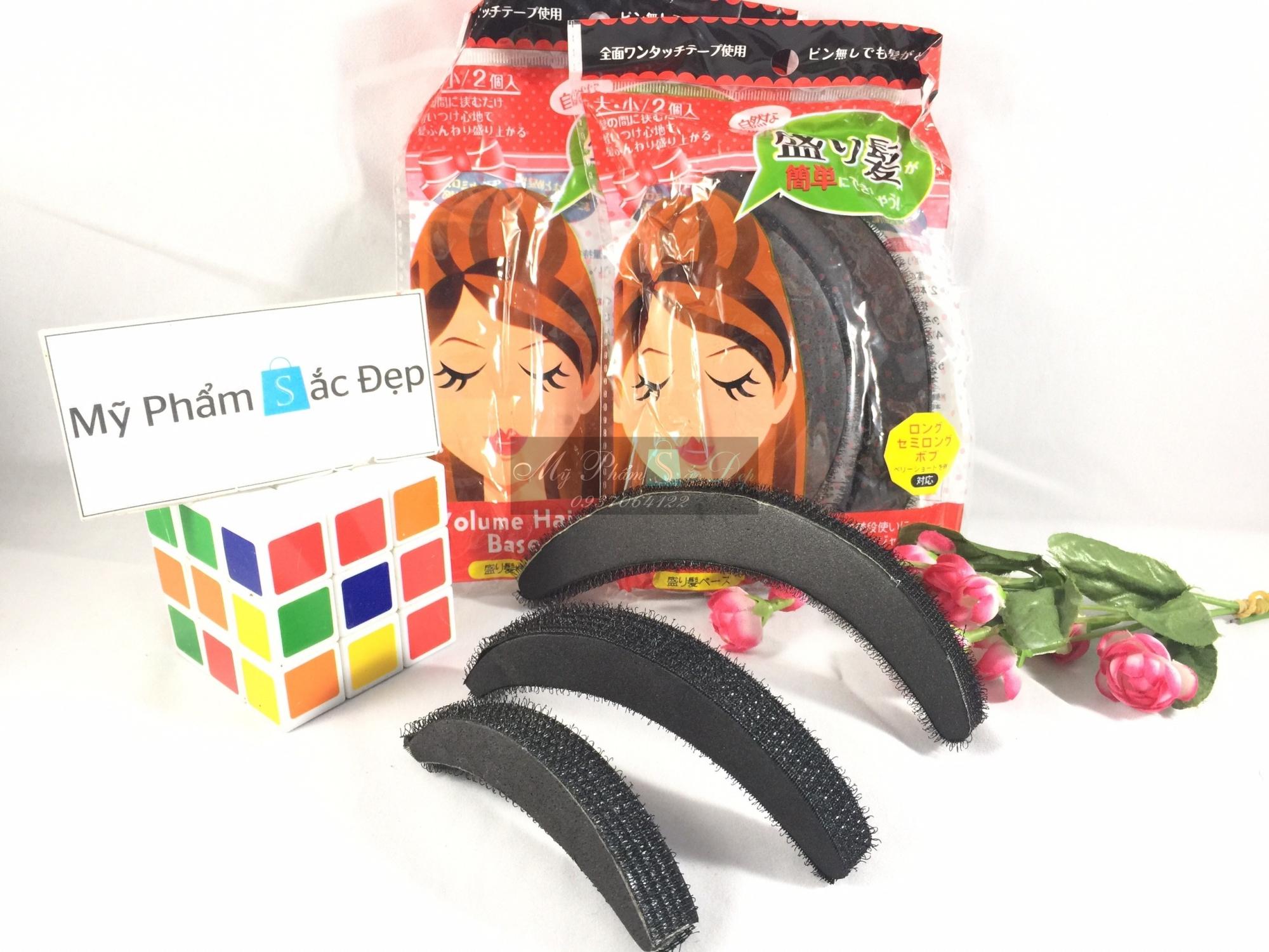 [HCM]Kẹp độn phồng mái 3 nấc