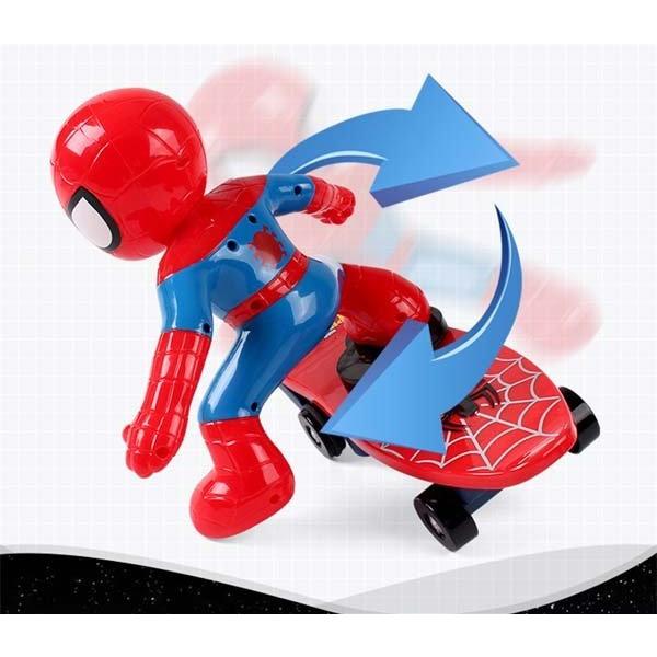 Đồ Chơi Siêu Nhân Người Nhện Trượt Ván Cho Bé