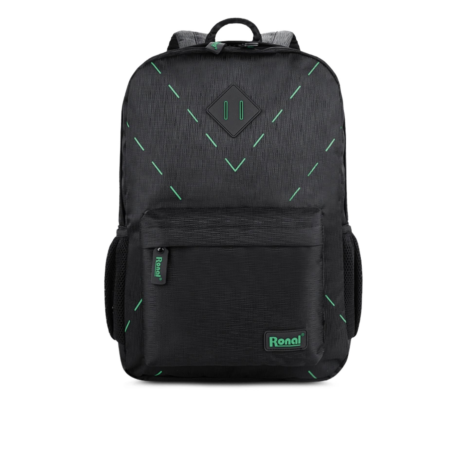[HCM]Ba Lô Ronal BL60 - Logo xanh lá