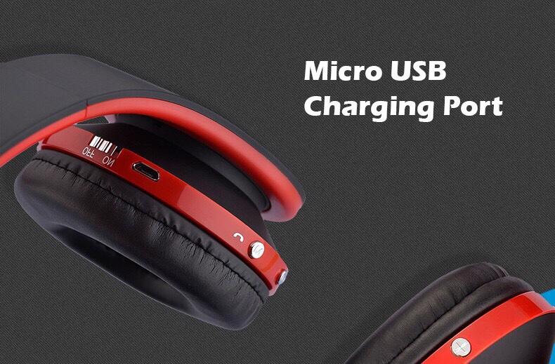 Headphone bluetooth chụp tai cao cấp NX-8252 ( đen )