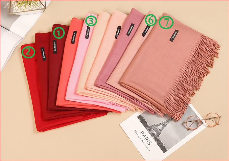 Khăn Len Cashmere Cao Cấp 200x70cm