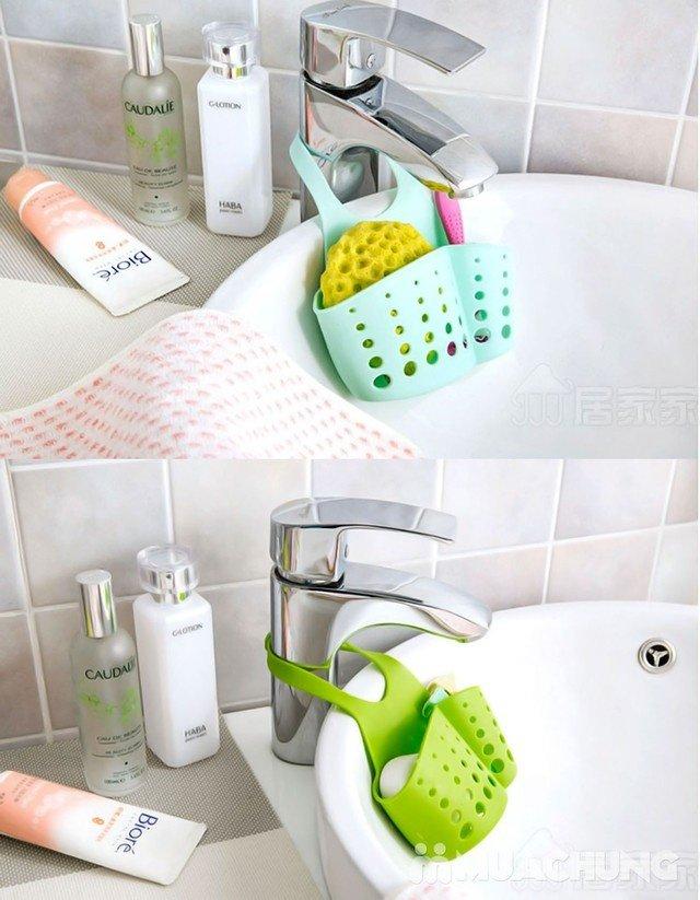 Giỏ treo bồn rửa chén bát