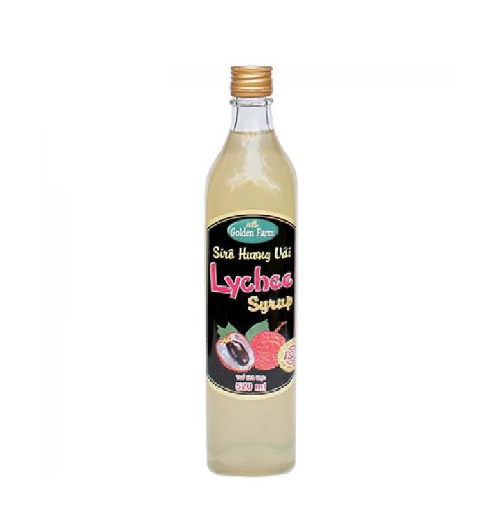 Sirô Golden Farm hương Vải (520ml)