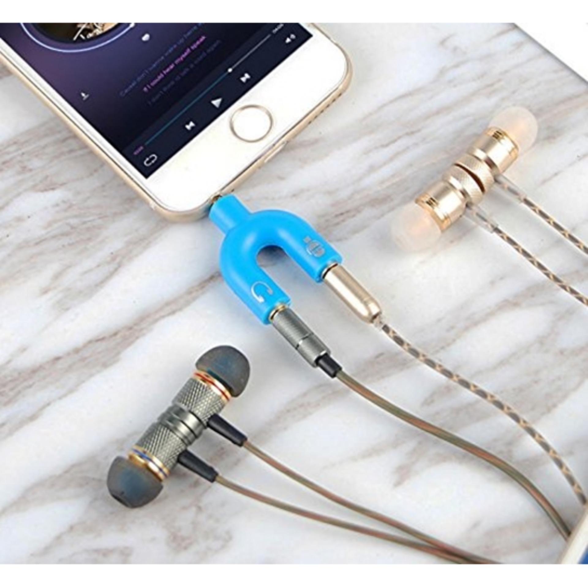 Jack chia Audio 3.5 ra Mic và Loa