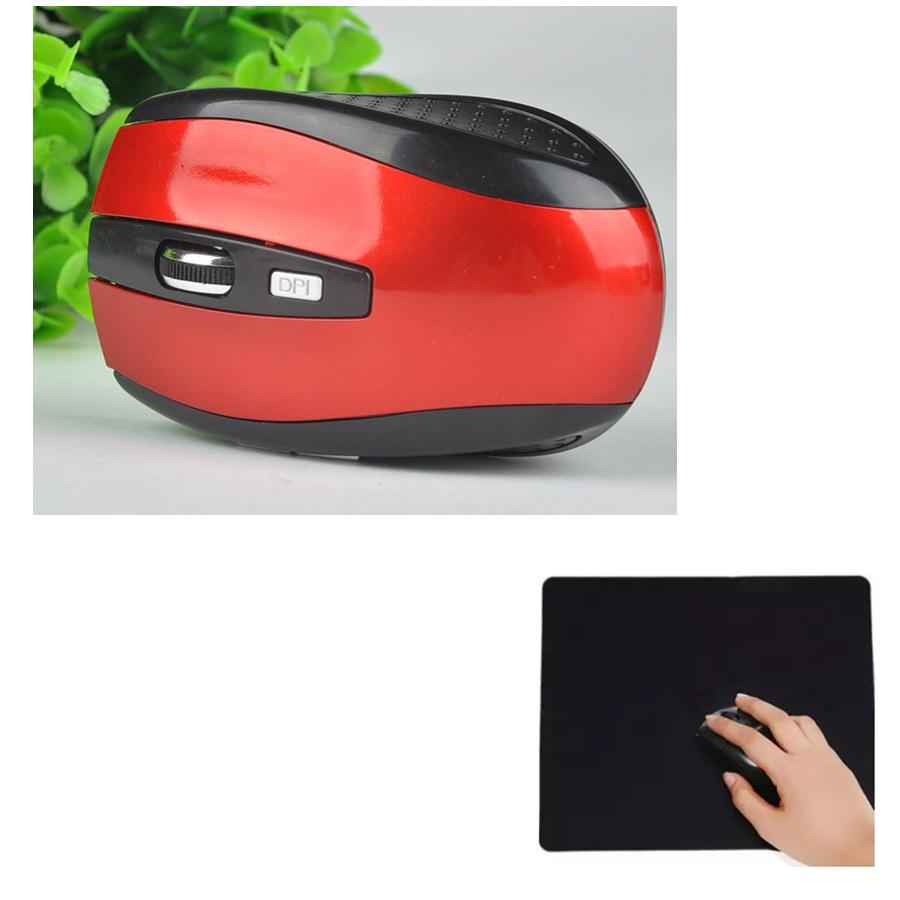 Chuột không dây 6D 7500+Tặng miếng lót chuột