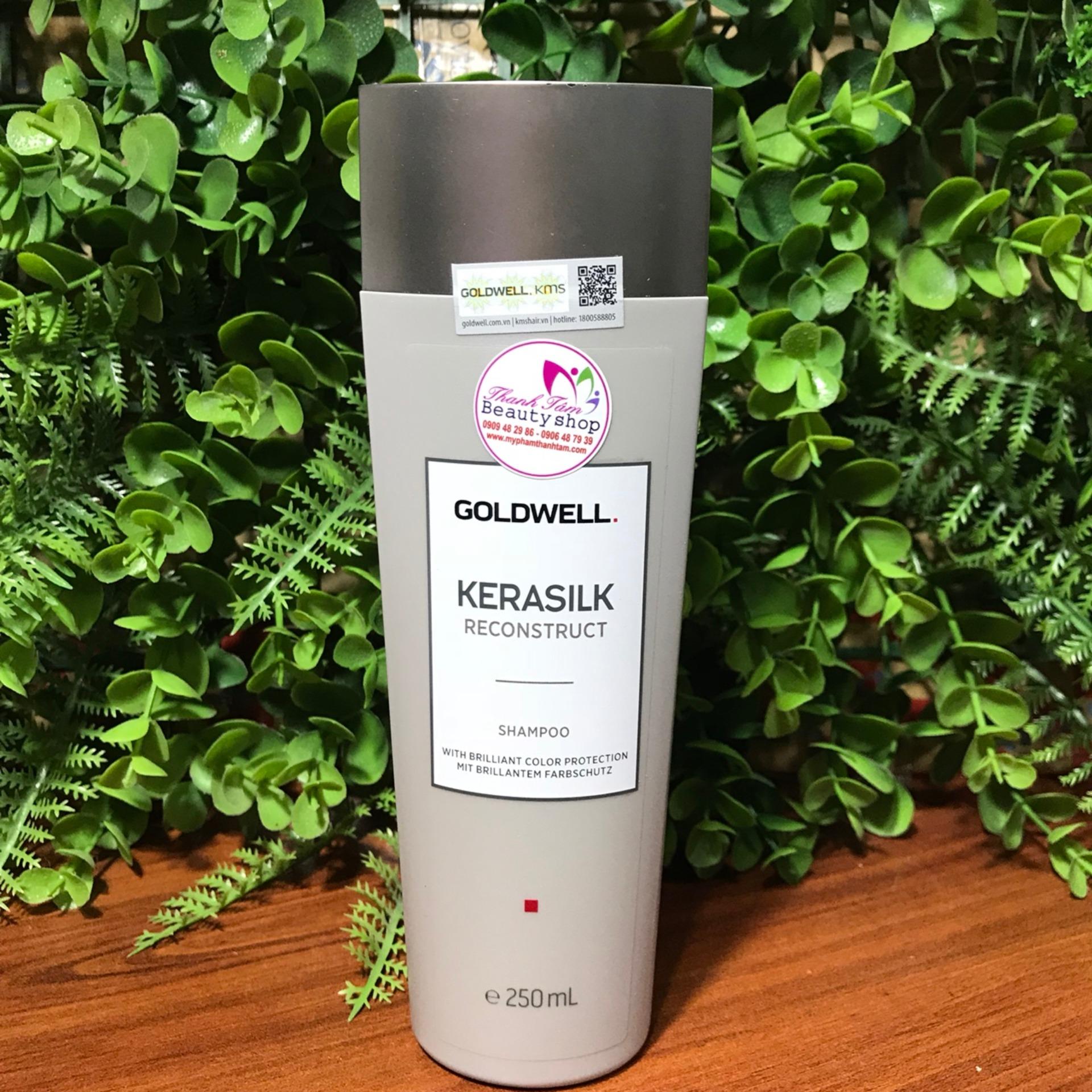 [HCM]Dầu gội xả siêu phục hồi Goldwell Kerasilk Reconstruct 250ml/200ml