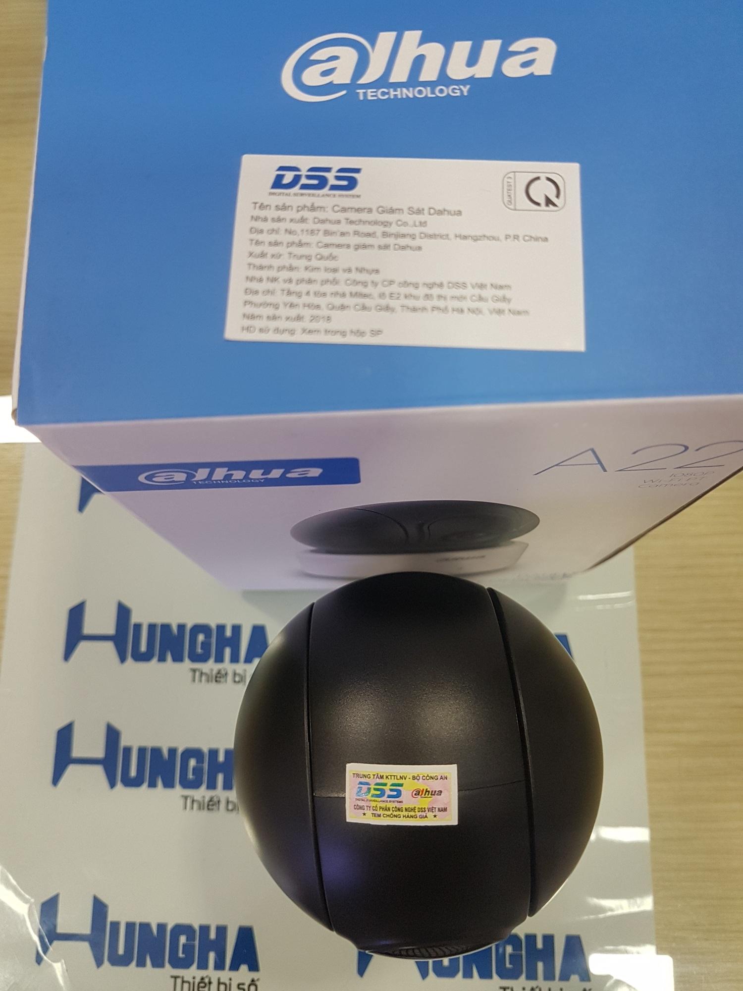 Camera Wifi Dahua A22P 2MP quay quét