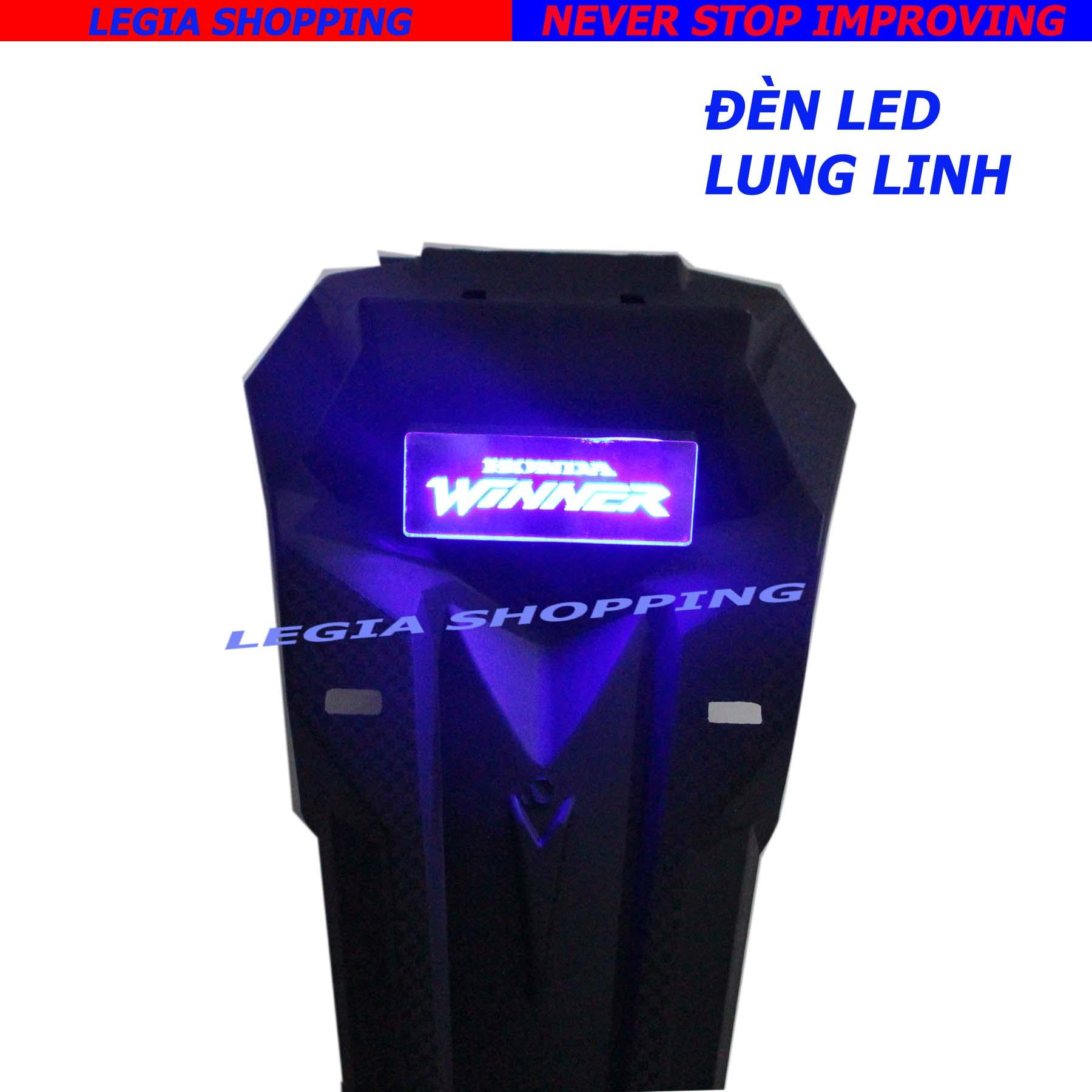 DÈ SAU - CHẮN BÙN ĐỘ CÓ ĐÈN GẮN XE WINNER 150 KIỂU SONIC
