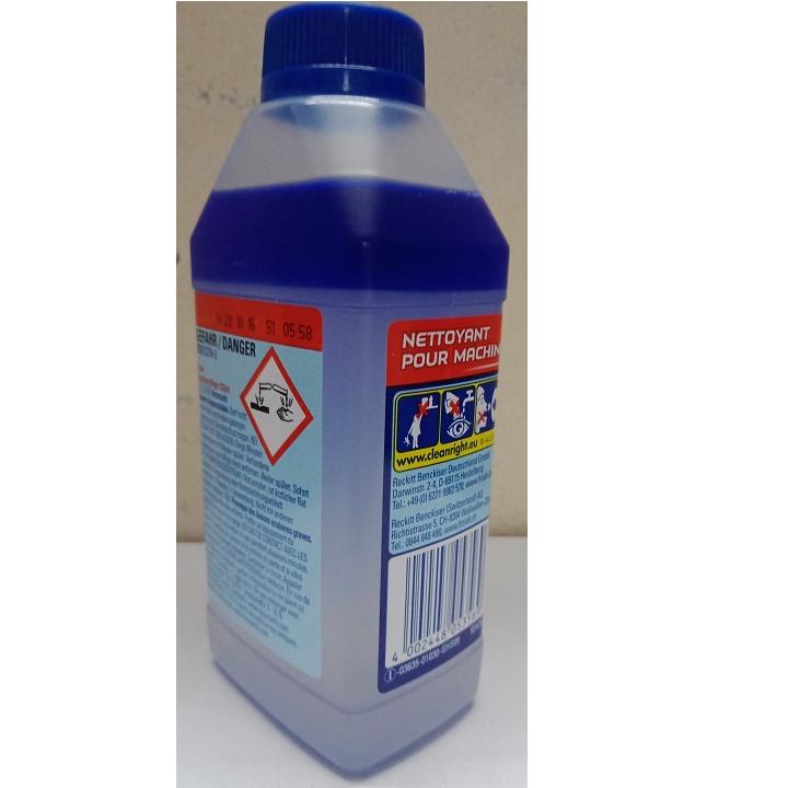 Nước vệ sinh ( bảo trì máy rửa chén bát ) hiệu Finish 250 ml hàng Đức