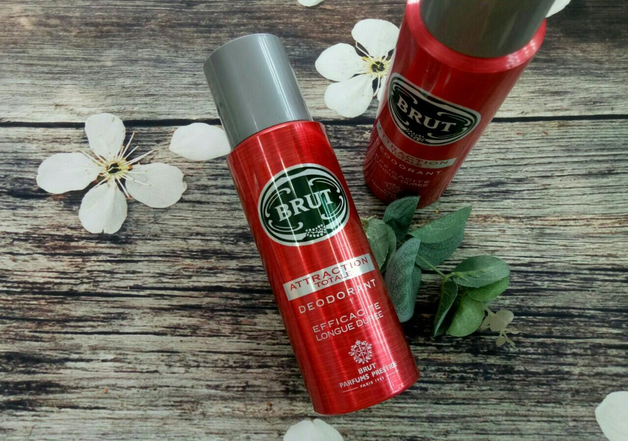[HCM]Xịt khử mùi nam Brut Attraction Totale