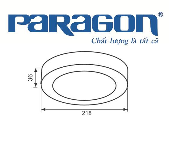 Đèn Led Downlight Paragon (PSDH218L18/30/42/65)