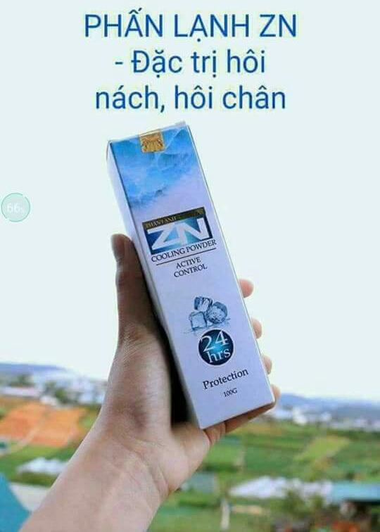 [HCM]Phấn lạnh Zn khử mùi cơ thể