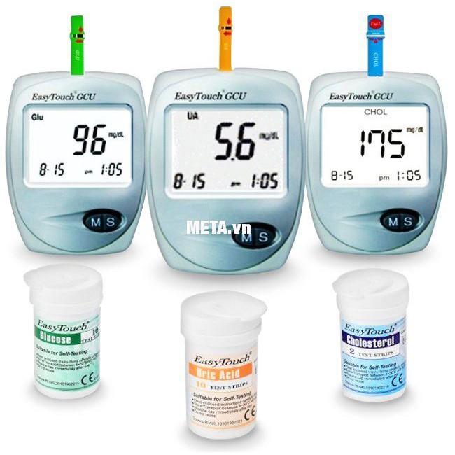 Que thử mỡ máu, cholesterol cho máy đo Easy Touch GCU ET322 (5 que)