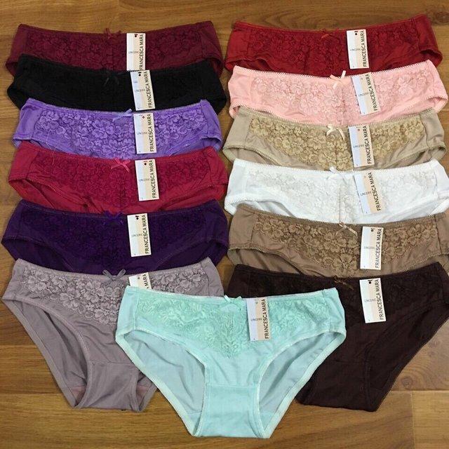 Combo 5 quần lót nữ thun phối ren Mara 681 – Mềm mại, quyến rũ, thoáng mát cả ngày dài