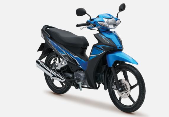 Xe số Honda Blade mâm _ Xanh đen