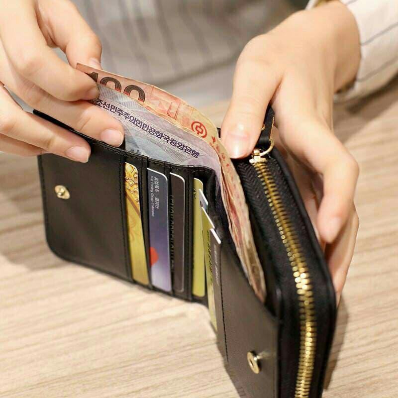 Ví MINI Hàn Quốc Đủ Màu VNM111(Trắng)