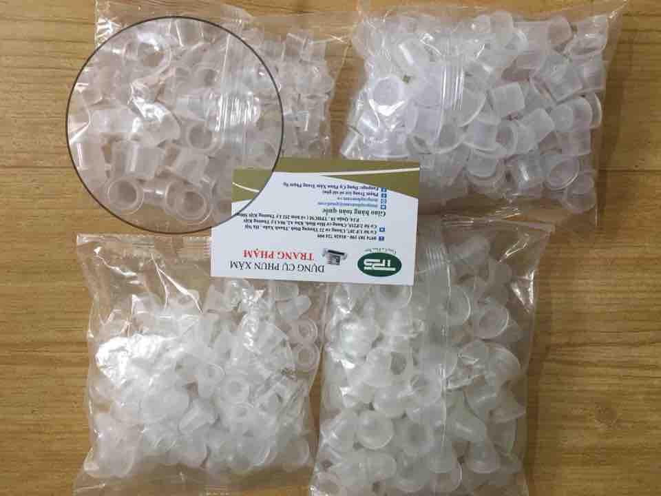 [HCM]Chum nhựa nhỏ đựng mực (bịch 100 cái)