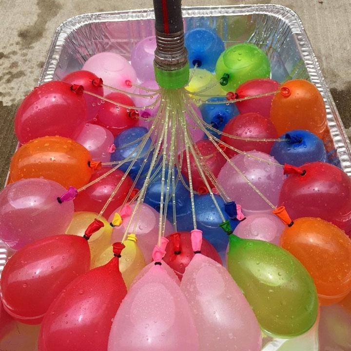 Bộ 111 quả bong bóng nước 3 chùm