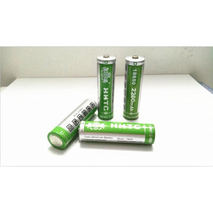 [HCM]Bộ 2 pin sạc 18650 HHTC dung lượng 2200mAh 37V