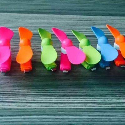 Quạt mini 2 cánh rời cho iOS (Xanh dương)