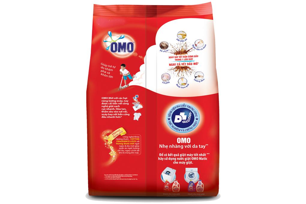 Bột giặt Omo đỏ 6kg sạch cực nhanh