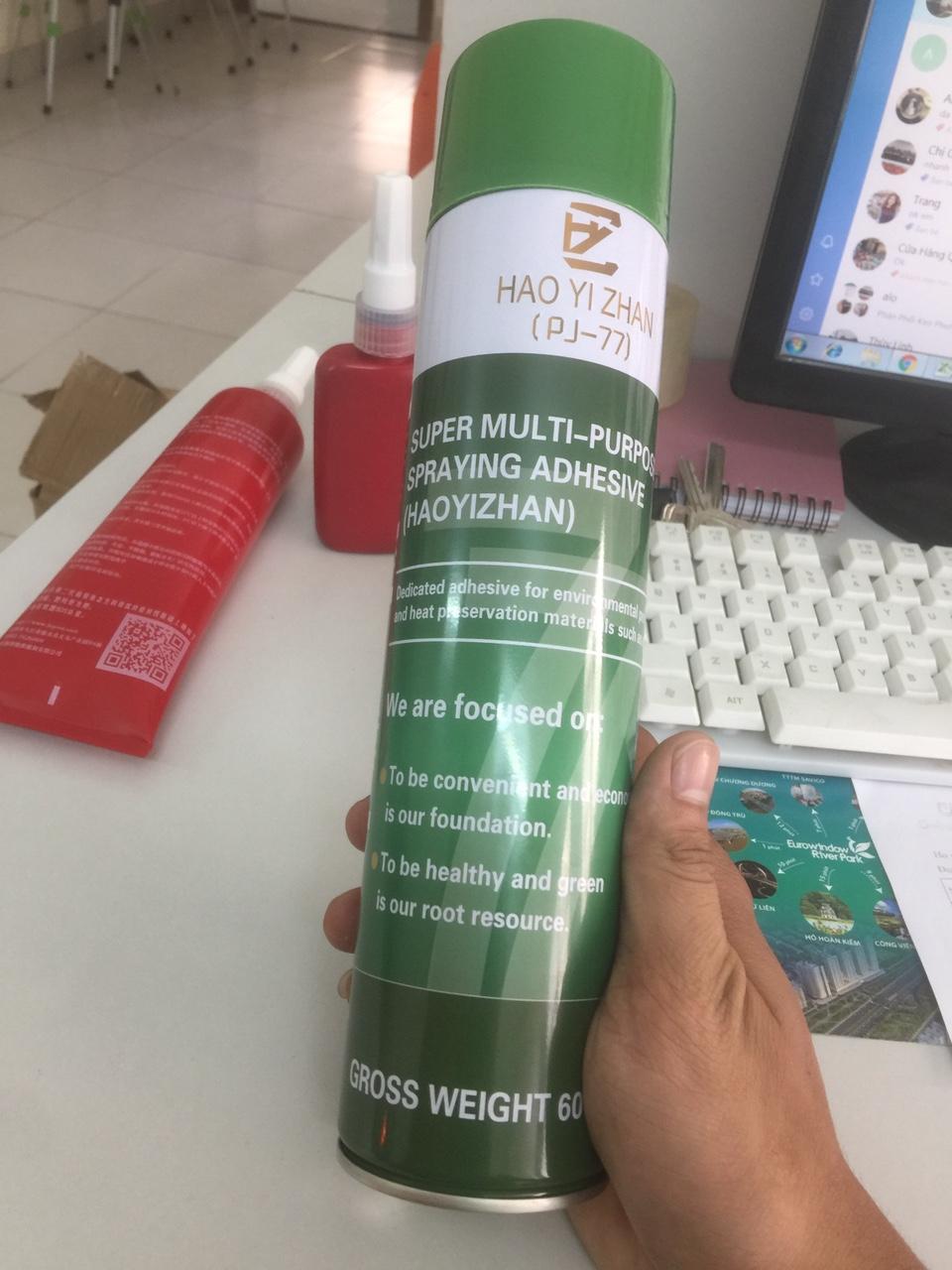 KEO XỊT DÁN XỐP 600ML