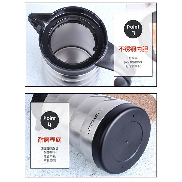 Bình Giữ Nhiệt Lock&Lock Vacuum Tower Coffee Pot 600ml LHC1441