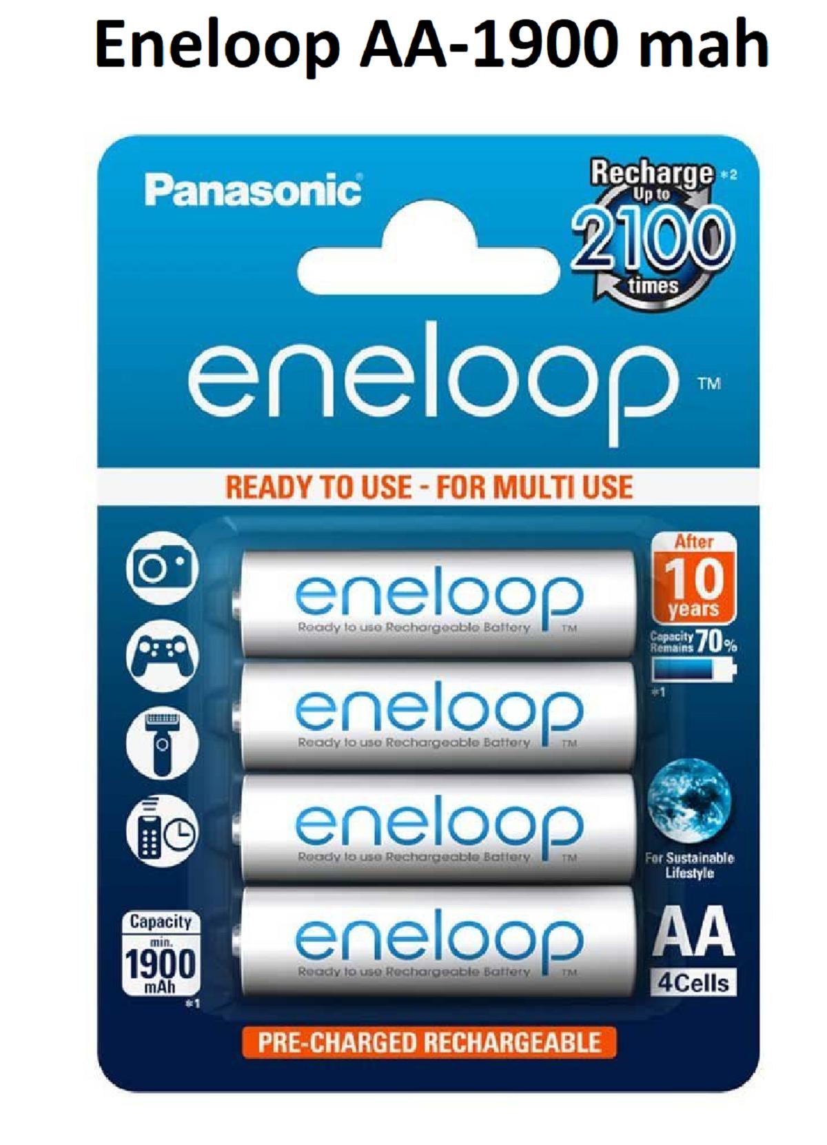 Pin sạc AA - Eneloop 1900mah