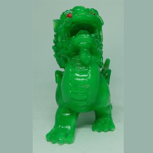 Kỳ hưu xanh đứng lớn poly PT0144