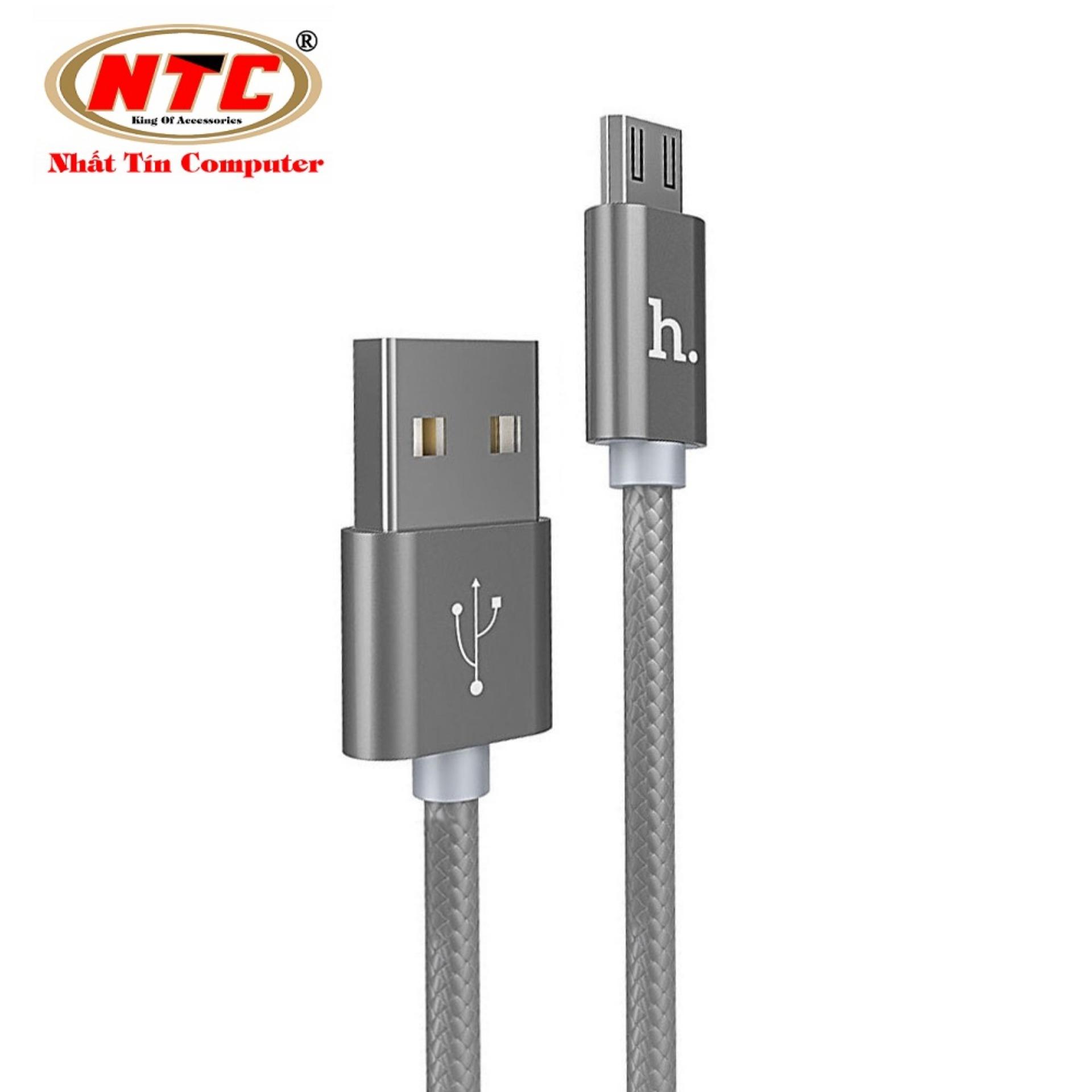 Cáp sạc microUSB Hoco X2 cho Android - dài 1m - Hãng phân phối chính thức