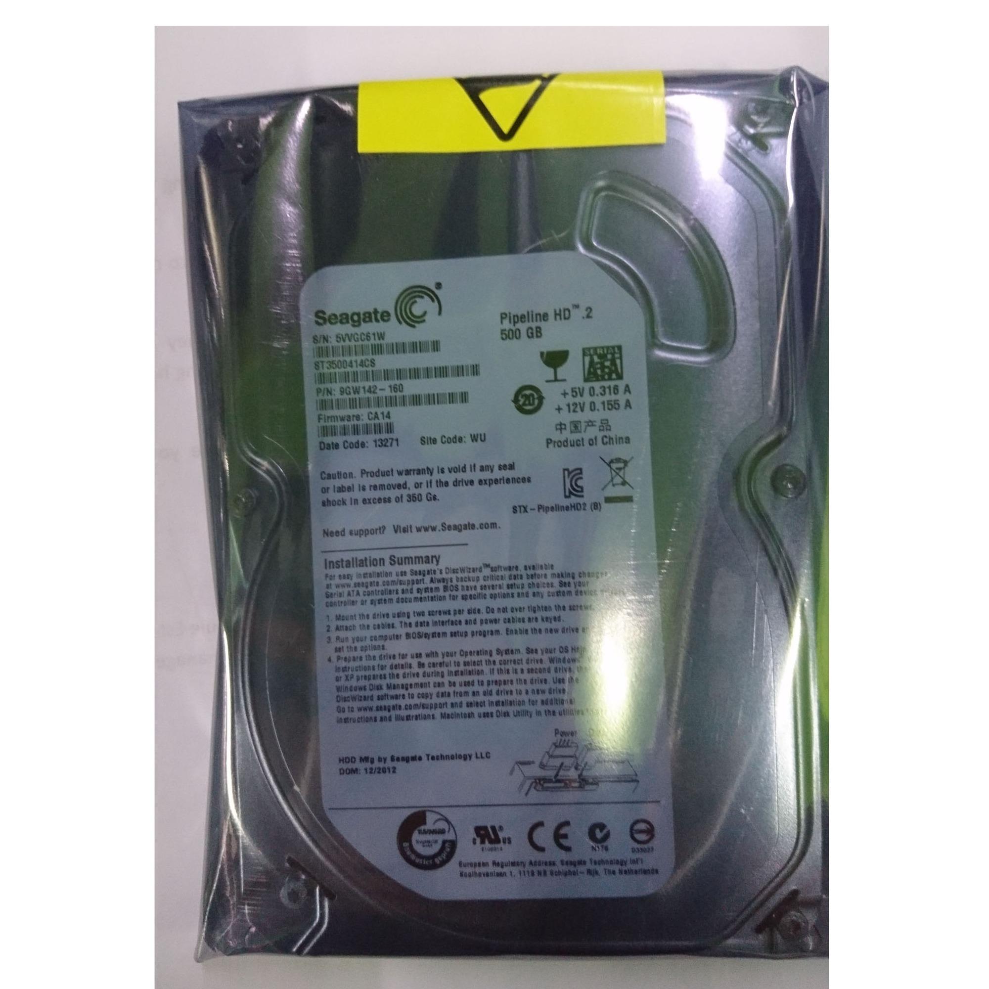 Ổ cứng HDD Seagate 500GB Mỏng SATA 3( New - BH 2 năm)