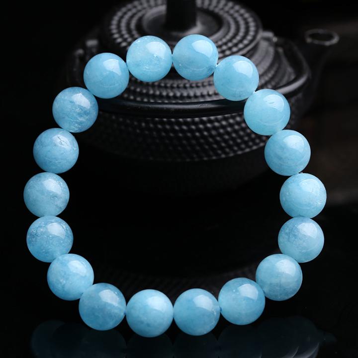 [HCM]Vòng tay đá AQUAMARINE 10ly