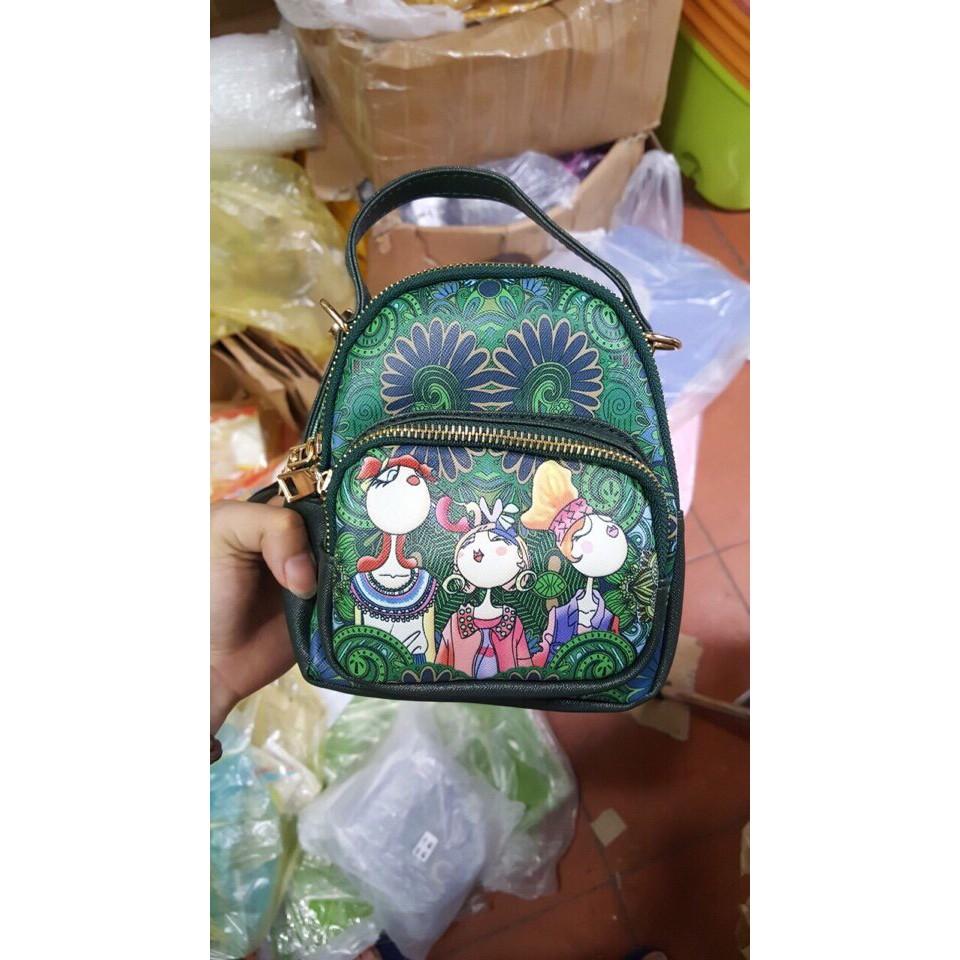 Balo mini cô gái rừng xanh