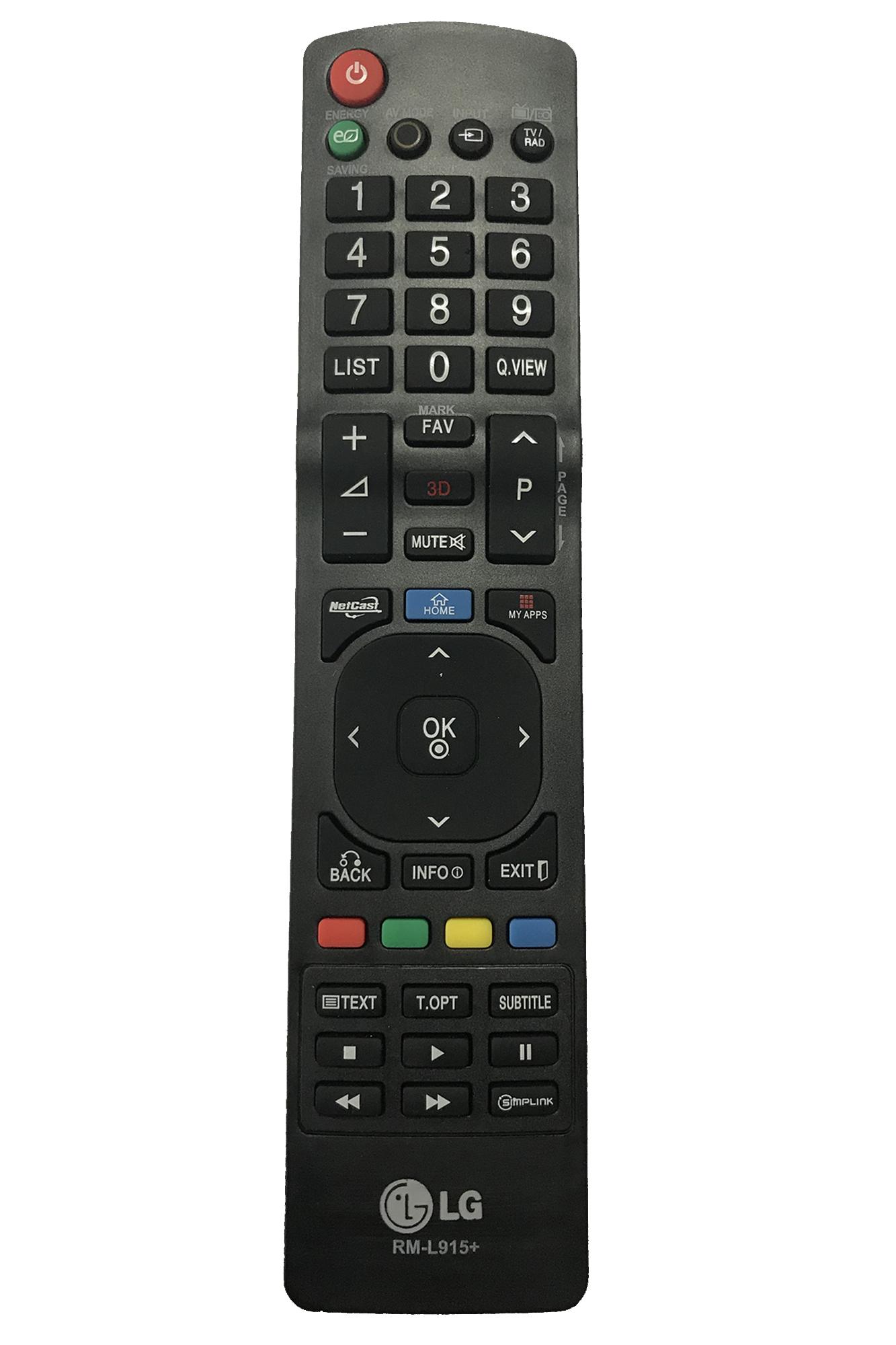 ĐIỀU KHIỂN TIVI  LG -915 (đen)