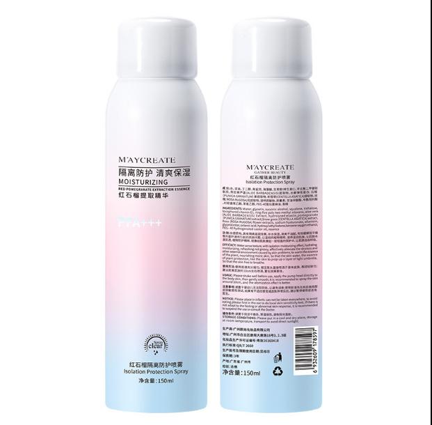 Chai xịt chống nắng Maycreate