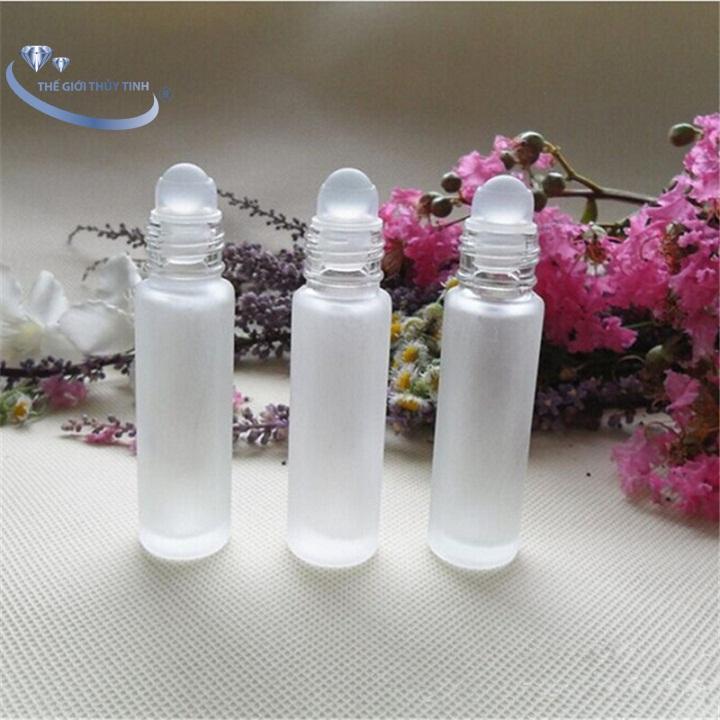 BỘ 10 CHAI THỦY TINH BI LĂN 10ML