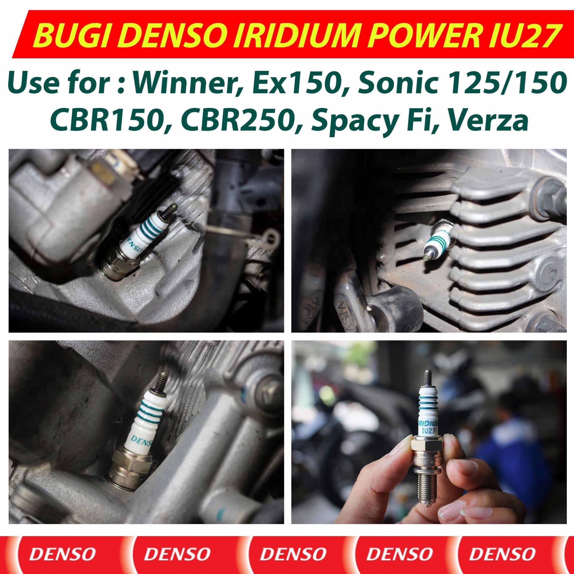 Bugi IU27 Honda CBR 150cc CBR 250cc - DENSO IRIDIUM POWER