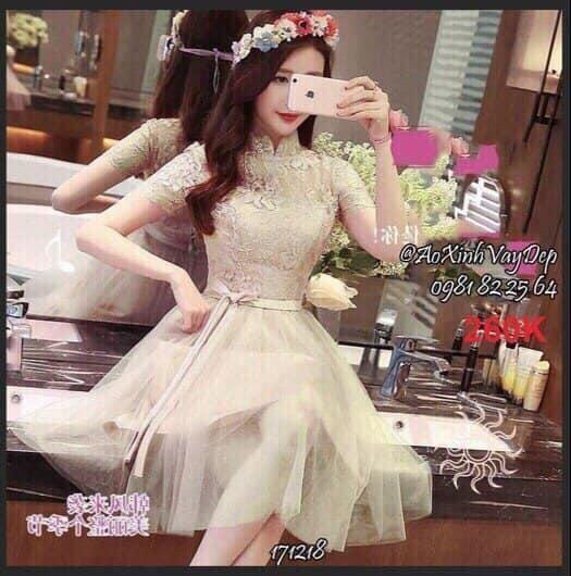 ĐẦM REN XÒE HM003